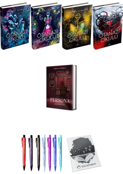 Persona Karanlık (Ciltli) ve Ötanazi Okulu 4lü Set (Ciltli)