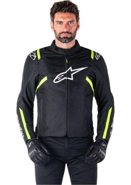Alpinestars T-Sps V2 Wp Korumalı Motosiklet Montu Siyah / Beyaz / Sarı modelleri