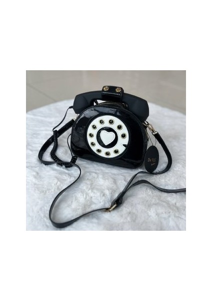 Ithal Telefon Tasarım Çanta Siyah