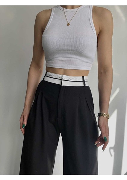 Belt Kemer Detay Pantolon