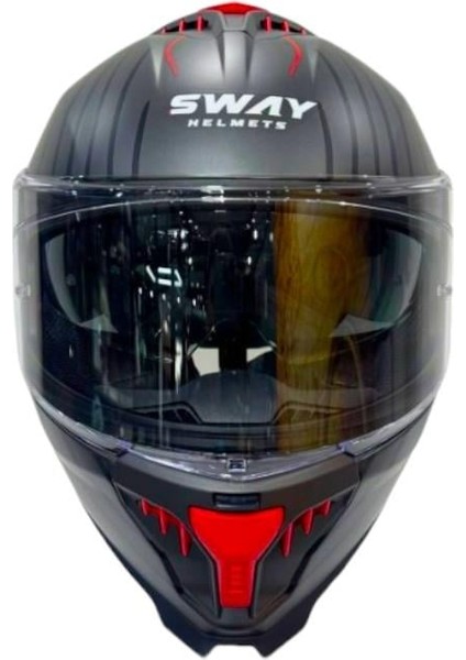 Kapalı Kask Sw 865 Space Siyah Kırmızı modelleri
