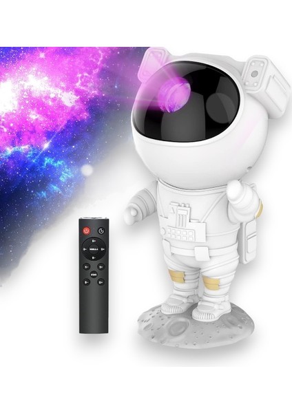 Astranot Projektör Gece Lambası Hoparlör Speaker