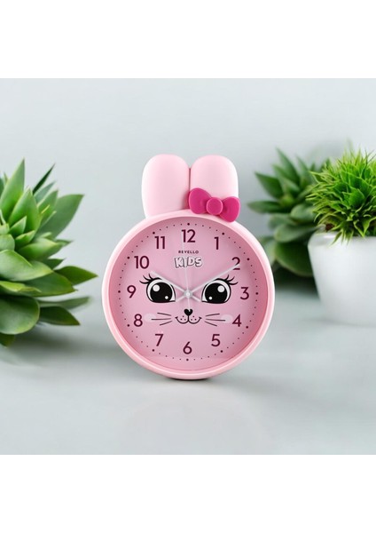 Saatdukkanduvar'dan Çocuk Odası Pembe Duvar SAATİ27 x 39 cm