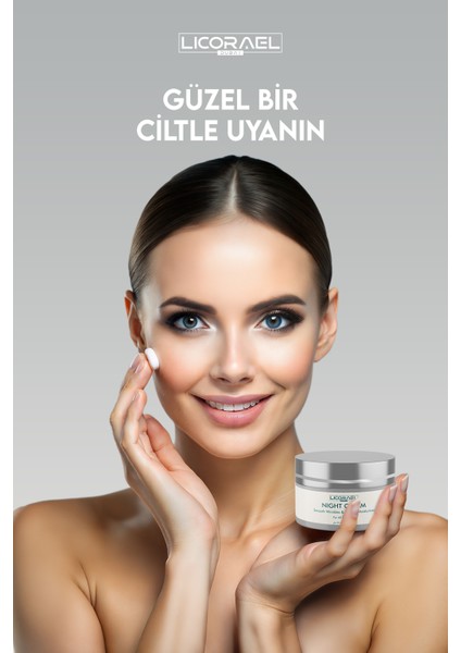 Night Cream Cilt Yenileyici Gece Bakım Kremi 50 ml