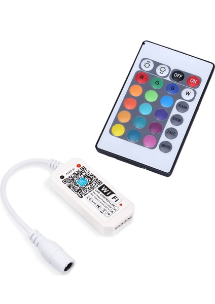 Wifi Rgb LED Kontrol Cihazı Dc 100W 4A 5-24V Magic Home Uzaktan Kumandalı Kontrol App Uygulama Ios/android