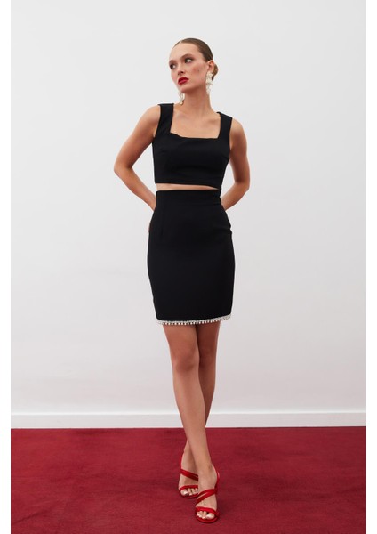 Kare Yaka Crop Bluz 1499-1060 indirimleri