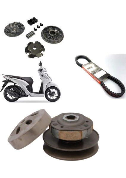 Honda Dio 110 Varyatör Bakım Seti