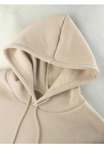 Yeni Sezon Içi Şardonlu 3 Iplik Unisex Kapüşonlu Sweatshirt modelleri