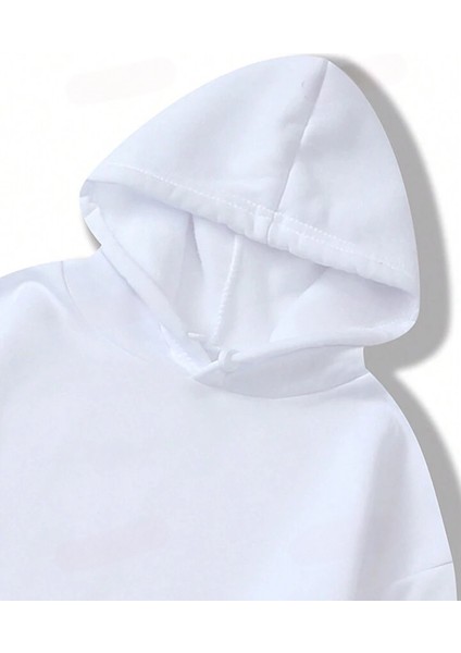 Yeni Sezon Içi Şardonlu 3 Iplik Unisex Kapüşonlu Sweatshirt modelleri