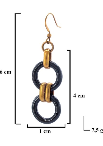 Bz 316L Çelik Halkalı Küpe UNK-572 modelleri