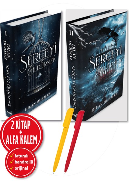 Serçeyi Öldürmek 1 - 2 (Ciltli) 2 Kitap - Dilan Durmaz