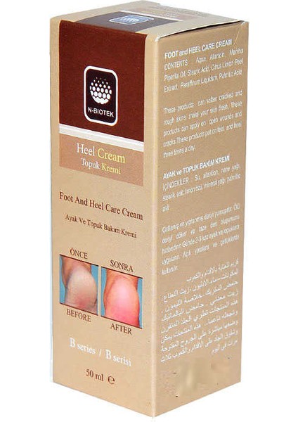 Ayak ve Topuk Bakım Kremi 50 ml