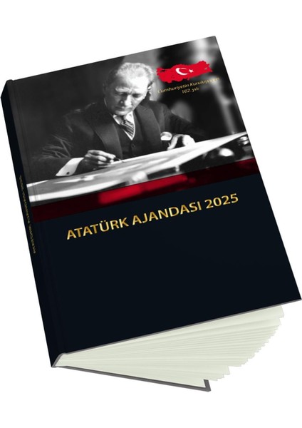 Tekno Trust 2025 Atatürk Ajanda Yıllık Atatürk Ajandası 17X24 cm fiyatları