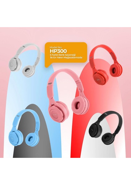 Kablosuz Kafaüstü Kulaklık Bluetooth Wireless 5.0V Mikrofonlu Hd Ses