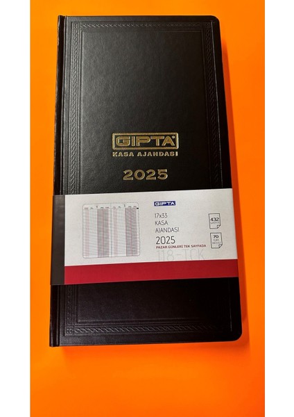 Tekno Trust 2025 Ticari Kasa Ajandası 17X33