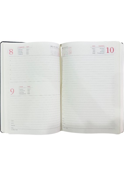 Tekno Trust 16X24 cm Termo Deri Günlük 2025 Ajanda Turkuaz Yeşil fiyatları