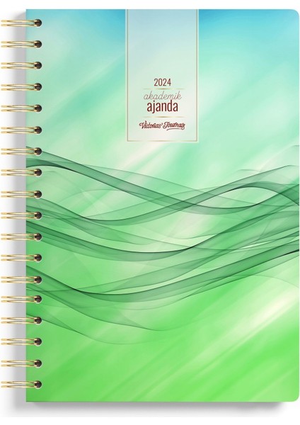 Tekno Trust Akademik Ajanda 2024-2025 Spiralli 17X23CM 100GR.