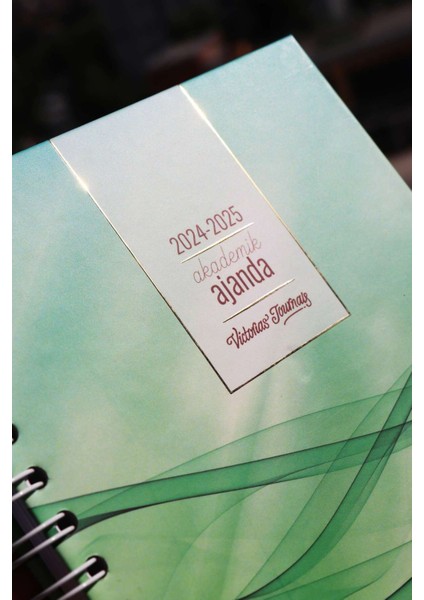 Tekno Trust Akademik Ajanda 2024-2025 Spiralli 17X23CM 100GR.