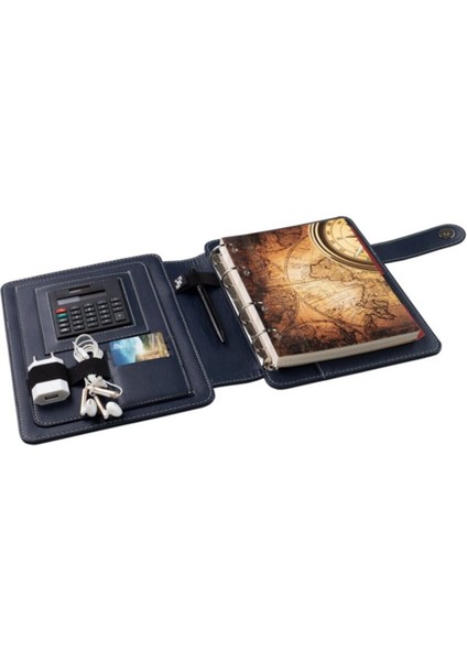 Tekno Trust 2025 Yeni Yıl Organizer Ajanda Telefon Kılıflı Tarihli Çizgili 4 Halkalı Vegan Deri 20X26 Cm. fiyatları