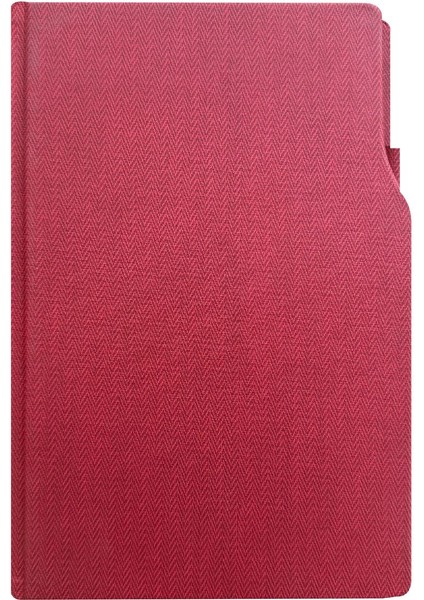 Tekno Trust Lastikli Kalemlikli Günlük 2025 Ajanda Kırmızı