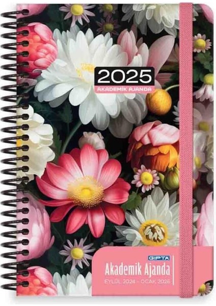 Tekno Trust 2024 Eylül - 2025 Aralık Spiralli Haftalık Akademik Ajanda Model-3