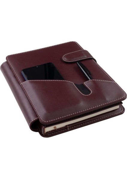 Tekno Trust 2025 Yeni Yıl Organizer Ajanda Telefon Kılıflı Tarihli Çizgili 168 Yp 17X24 Defterli Vegan 20X26