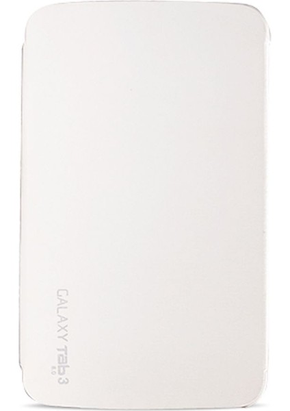 Samsung Galaxy Tab 3 T310 8" Yan Kapaklı Kılıf Beyaz