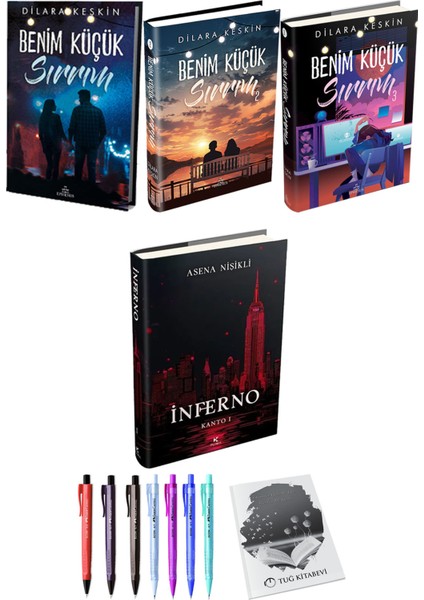 İnferno Kanto 1 (Ciltli) ve Benim Küçük Sırrım 3lü Set (Ciltli)