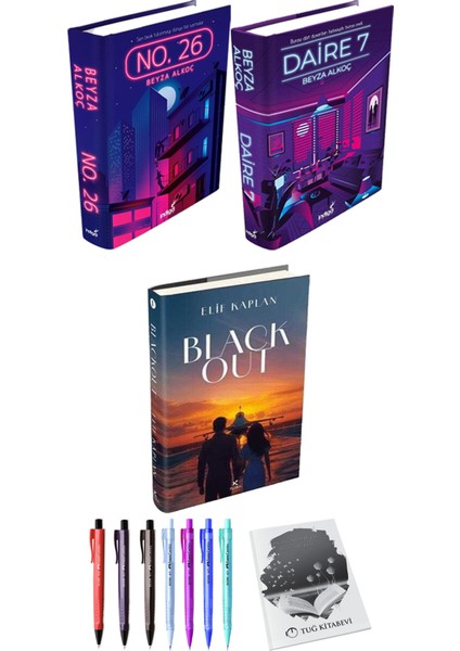 Blackout (Ciltli) ve No. 26 Daire 7 (Ciltli) Beyza Alkoç