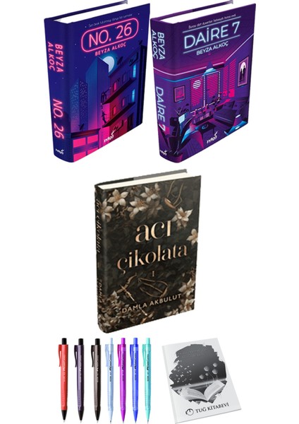 Acı Çikolata 1 (Ciltli) ve No. 26 Daire 7 (Ciltli) Beyza Alkoç