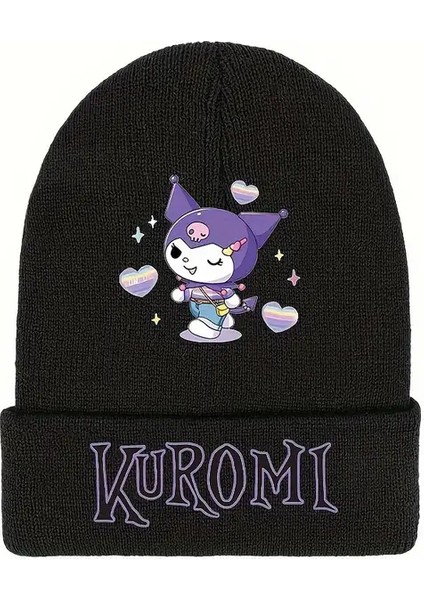 Çocuk / Genç Kuromi Figürlü Bere KRM664
