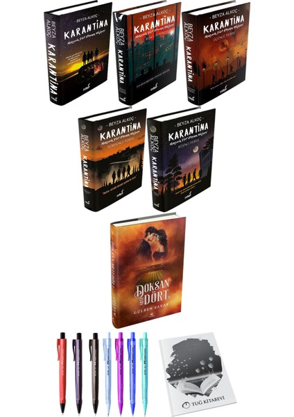 Doksan Artı Dört 2 (Ciltli) ve Karantina 5li Set (Ciltli)