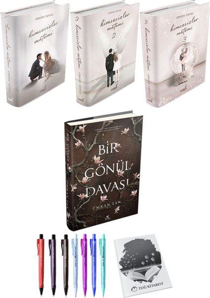 Bir Gönül Davası (Ciltli) ve Kimsesizler Matemi 3lü Set (Ciltli)