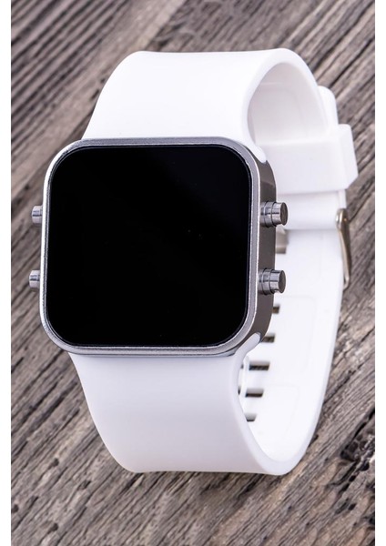 Dijital Bayan Genç Kadın Kol Saat Unisex Erkek Silikon LED Bileklik Saat ST-304325 fiyatları