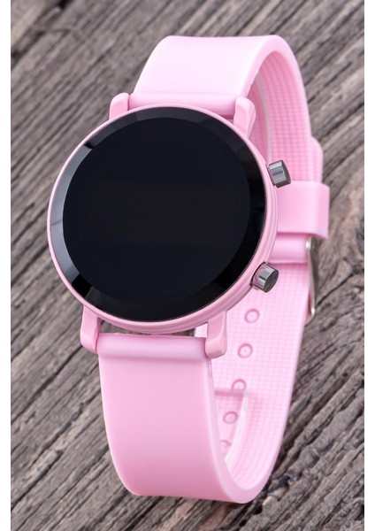 Pembe Renk Çocuk Saati - Saat Öğretici LED Watch Kadran Kız Çocuk Saati ST-304312 fiyatları