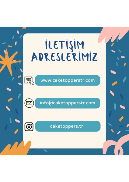 Maşa ile Koca Ayı Temalı Kız Erkek Çocuk Doğum Günü Isme Özel 3D Pasta Parti Süsü Seti