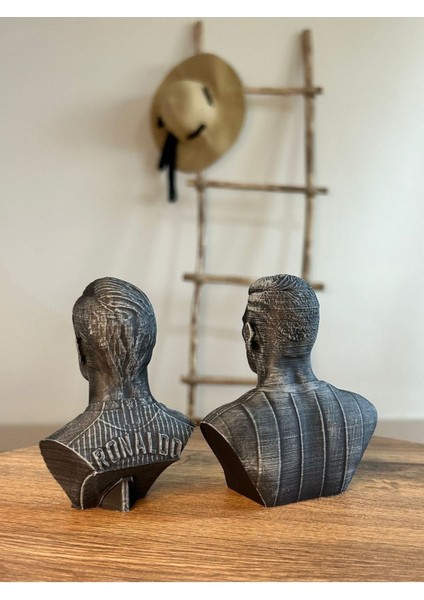 Cristiano Ronaldo ve Lionel Messi Büst Set Figür 10 cm (2li Ürün) fiyatları