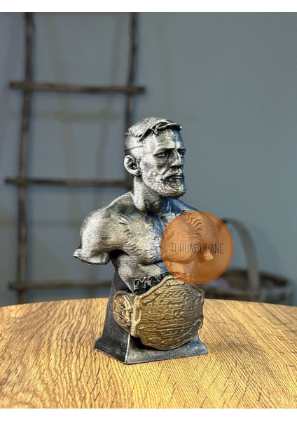 Conor Mcgregor Büstü Mma Boks Karakter Figürü 12 cm Hediyelik Masaüstü Figür