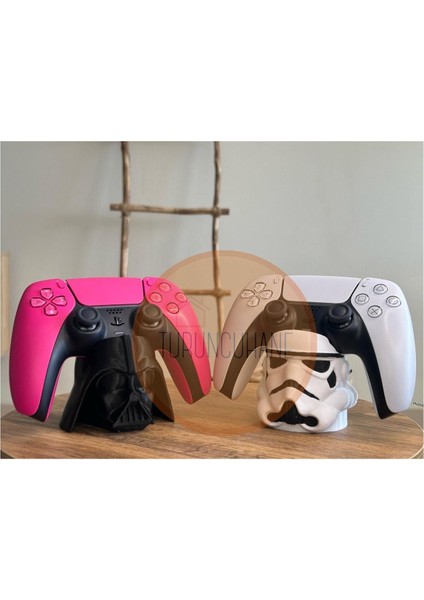Darth Vader ve Stoormtrooper Kol Standı Seti Star Wars Yıldız Savaşları Ps5 Dualsense Ps4 Dualshock