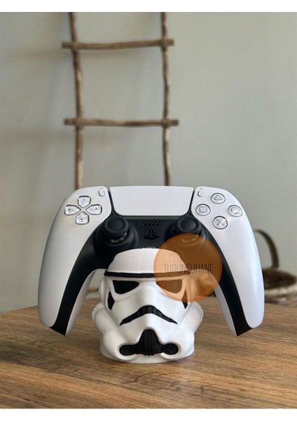 Stormtrooper Kol Standı Star Wars Yıldız Savaşları Joystick Ps5 Dualsense Ps4 Dualshock Standı Gamer