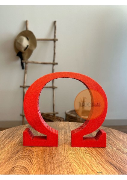 God Of War Kratos Logo Kırmızı 15 cm Masa Süsü