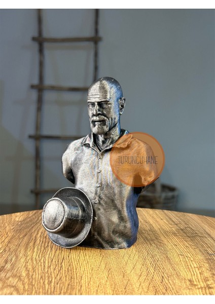 Walter White Breaking Bad Büst 12 cm Figür Figür Masaüstü Dekor modelleri