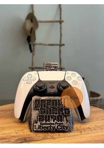 Gta Sa Grand Theft Auto Oyunu Kol Standı Ps5 Dualsense Ps4 Dualshock Joystick Standı