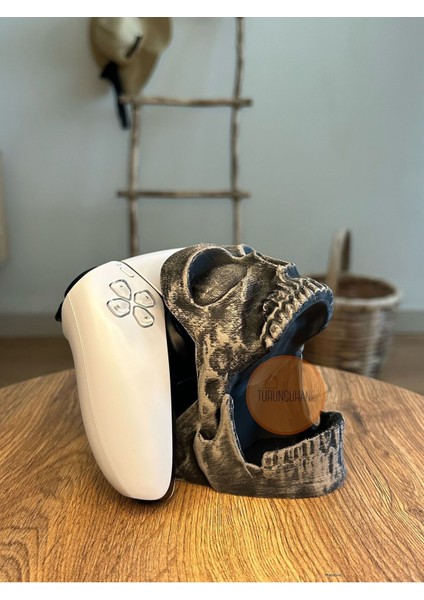 Kurukafa Skull Kol Standı Ps4 Dualshock Ps5 Dualsense Xbox Joystick Standı