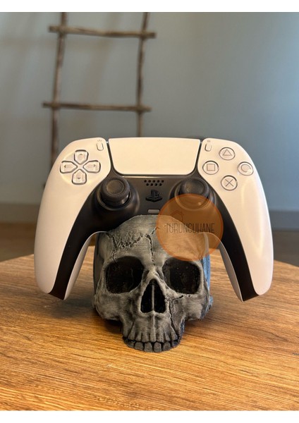 Kurukafa Skull Kol Standı Ps5 Dualsense Ps4 Dualshock Joystick Standı Xbox Standı