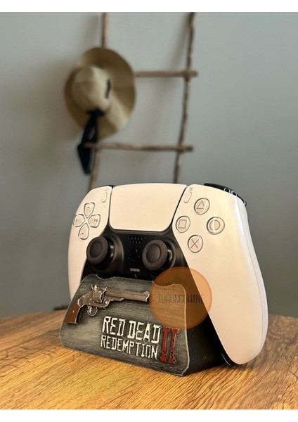 Red Dead Redemption 2 Arthur Morgan Oyunu Kol Standı Ps5 Dualsense Ps4 Dualshock Joystick Kol Standı