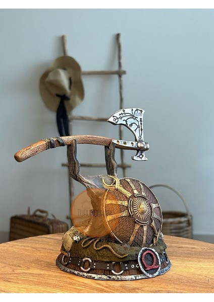 God Of War Ragnarok Kratos Leviathan Figür Kol Standı Ps5 Dualsense Ps4 Dualshock Joystick Uyumlu