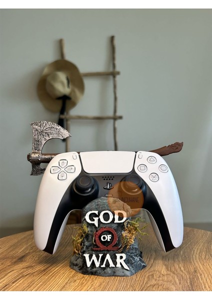 God Of War Kratos Leviathan Ragnarok Playstation 5 Dualsense Joystick Standı Kol Standı
