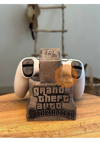 Gta Sa Grand Theft Auto Oyunu Kol Standı Ps5 Dualsense Ps4 Dualshock Joystick Standı
