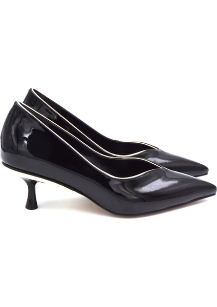 Arcangelo Alçak Ince Topuklu Kadın Stiletto Rugan Siyah modelleri